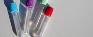 different tubes for collecting blood